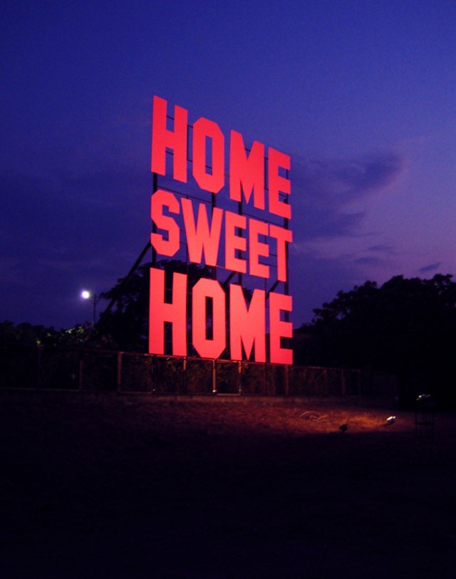 Home Sweet Home: A Satirical Diorama Sculpture by Greek Artist Home Sweet Home: A Satirical Diorama Sculpture by Greek Artist