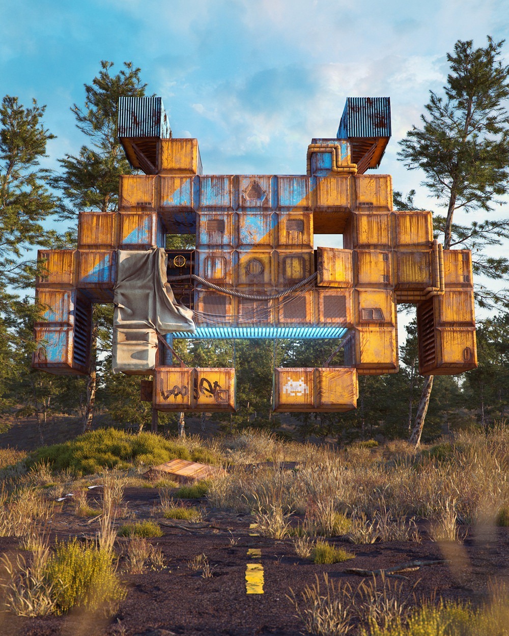 Space Invader Pop Culture Dystopia Filip Hodas Space Invader Pop Culture Dystopia Filip Hodas
