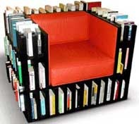 Read more about the article Bibliochaise Chair Holds Books
