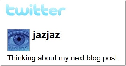Read more about the article JazJaz is on Twitter