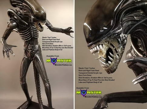 Read more about the article Life-size Alien Replica is Lovely, Scary