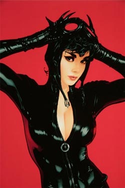 Read more about the article Sexy Catwoman Art Print By Adam Hughes