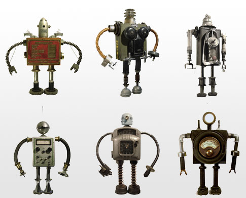 Read more about the article The Robot Sculptures of Bennett Robot Works
