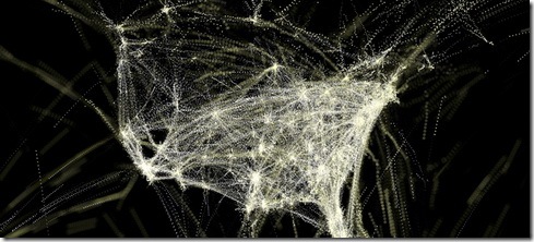 Read more about the article Flight Patterns – Animation Created Using Data From 24 hours of US Air Traffic