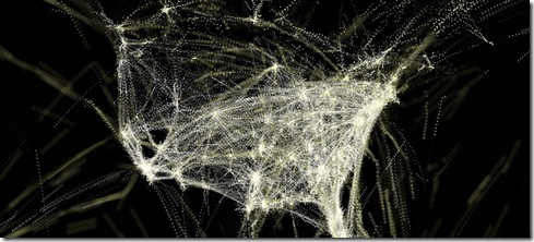 Read more about the article Flight Patterns – Animation Created Using Data From 24 hours of US Air Traffic