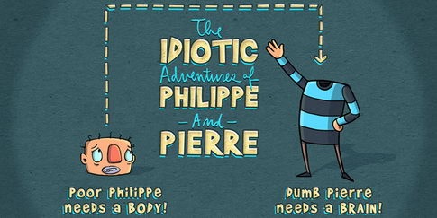 Read more about the article The Idiotic Adventures of Philippe and Pierre – Animated Web Series