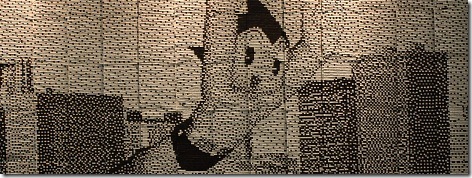 Read more about the article Astro Boy Mural Made From Recycled Train Tickets