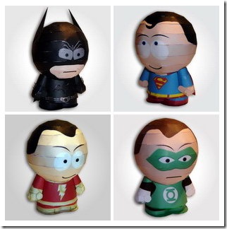 Read more about the article Park Heroes – DIY Superhero Paper Models