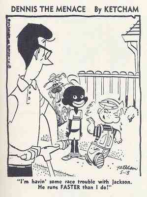 Read more about the article Racist Dennis the Menace Cartoon Strip