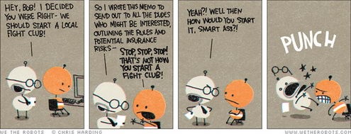 Read more about the article Fight Club – Funny Comic Strip