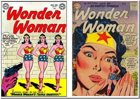 Read more about the article Wonder Woman And The Doubles – Retro Comic Book Covers