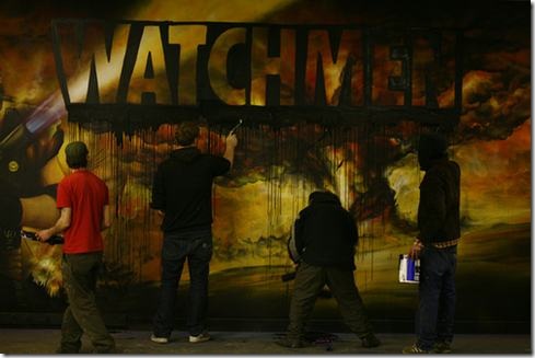 Read more about the article Watchmen Graffiti Time Lapse Video