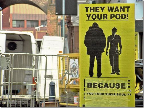 Read more about the article They Want Your Pod – Guerilla Street Art