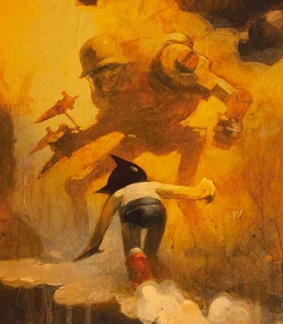 Read more about the article Astro Boy Art By Ashley Wood