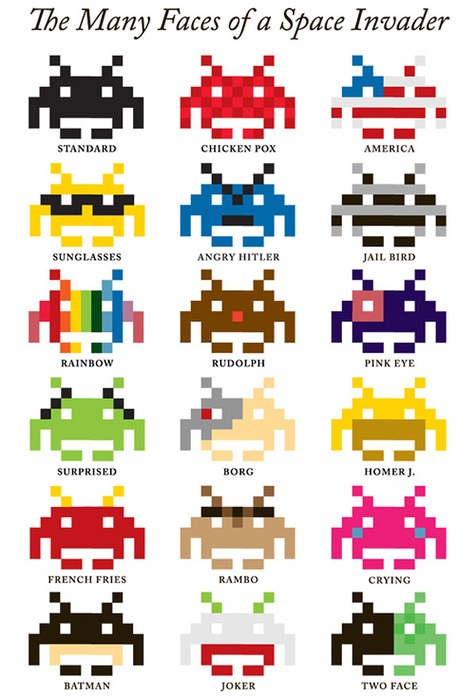 Read more about the article The Many Faces of a Space Invader