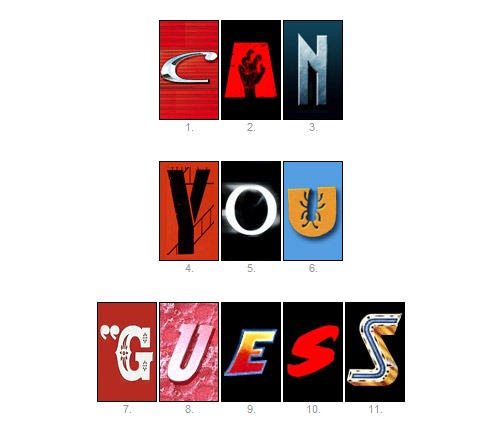 Read more about the article Can You Guess The Movie From Just One Letter?