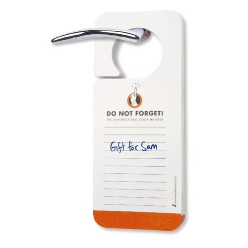 Read more about the article Do Not Forget Door Hanger Notepad