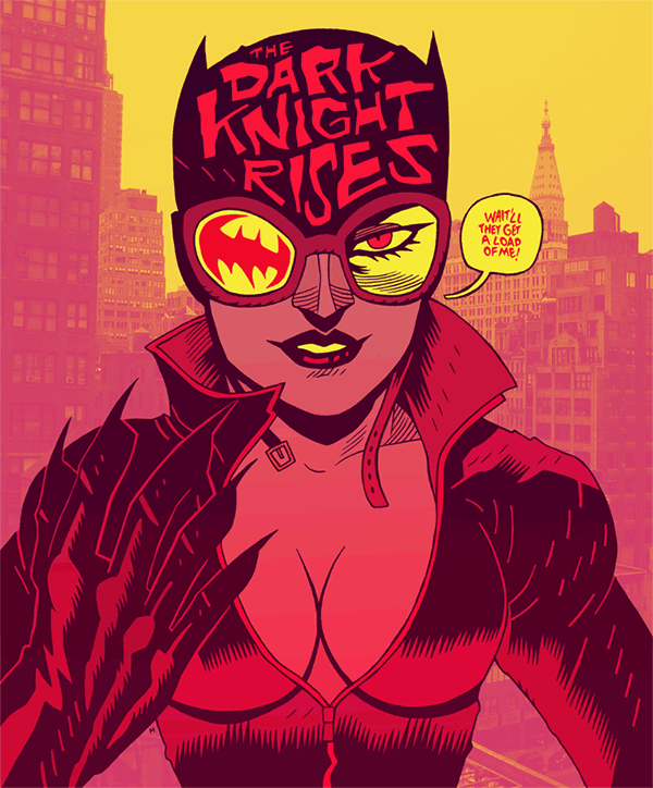 Read more about the article Catwoman in ‘The Dark Knight Rises’ – An Illustration by Dan Hipp