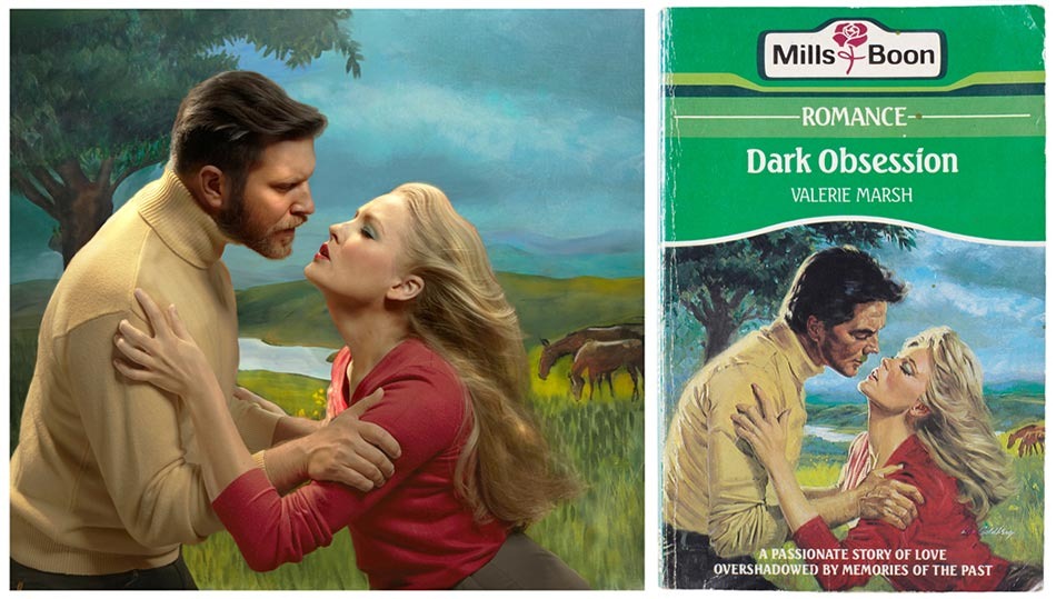 Read more about the article Vintage Mills and Boon Book Covers Brought to Life