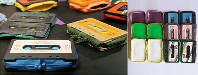 Read more about the article Designer Wallets made from Audio Cassettes