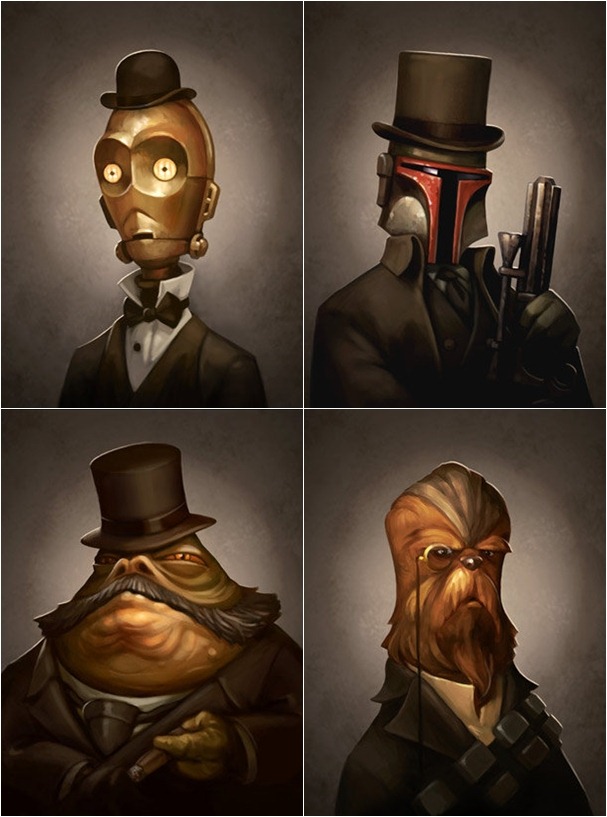 Read more about the article Victorian-Style Star Wars Portraits