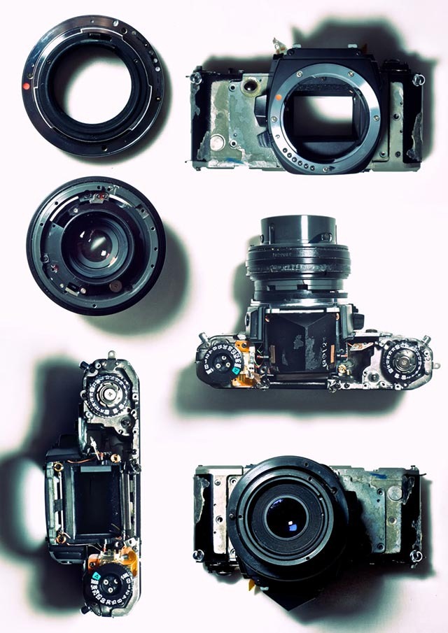 Read more about the article Disassembled Camera