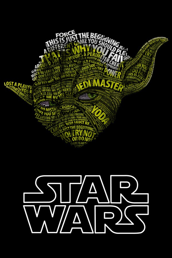 Read more about the article Star Wars Typographic Portraits