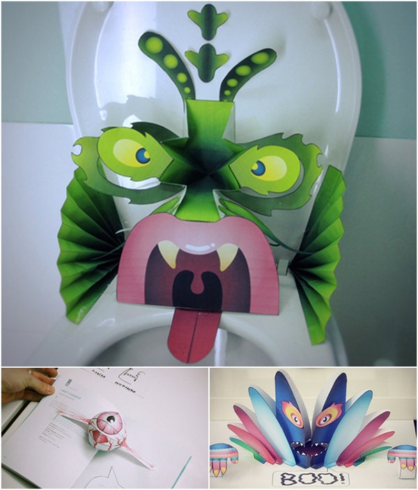 Read more about the article DIY Pop-up Monsters From “Waste”