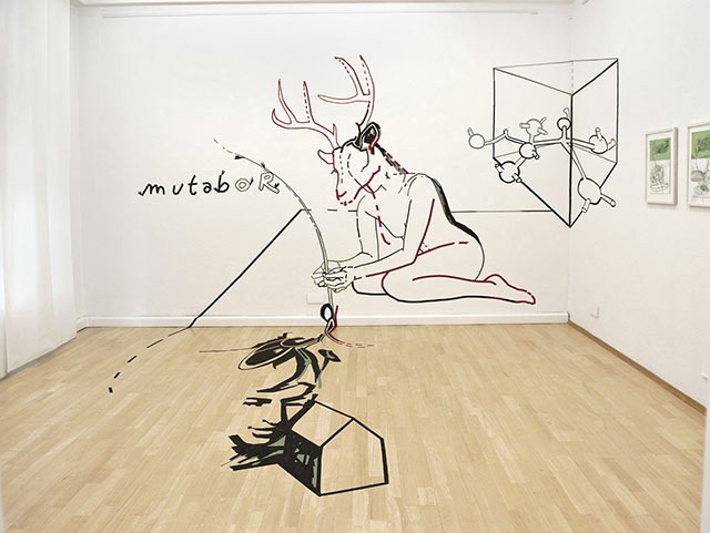 Read more about the article “Memor – Mutabor” – 3D Tape Art Installation by Joerg Mandernach