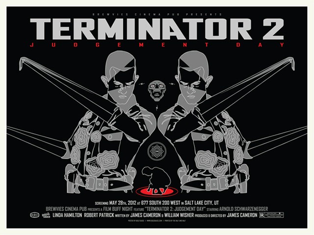 Read more about the article “Terminator 2” Movie Posters by Gold Sauce