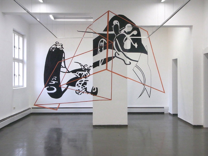 Read more about the article A 3D Tape Art Installation by Joerg Mandernach