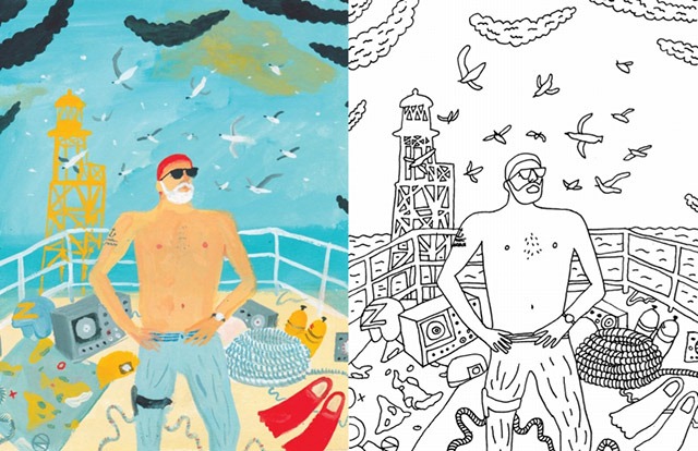 Read more about the article A Bill Murray Coloring Book for Grown-ups (and Maybe Kids, Too)