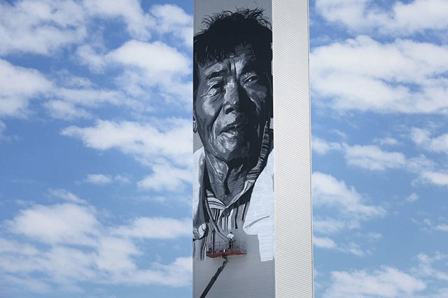 Read more about the article Asia’s Tallest Mural by Hendrik Beikirch