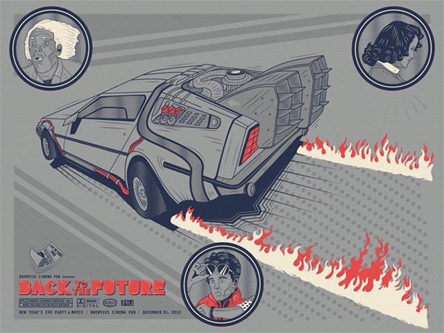 Read more about the article “Back To The Future” Art Print