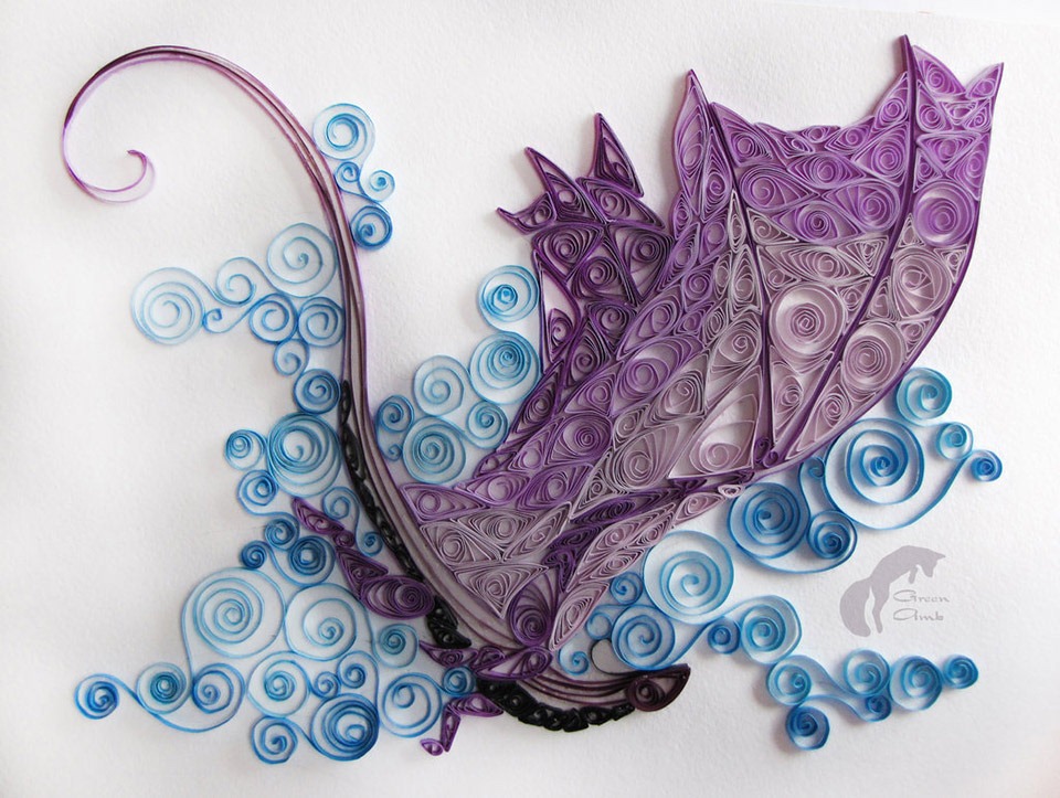 Read more about the article Incredible Folded Paper Art Dragon