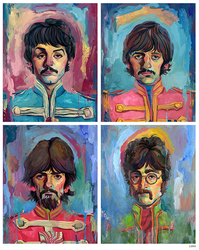 Read more about the article An Art Print Inspired by Sgt. Peppers Lonely Hearts Club Band