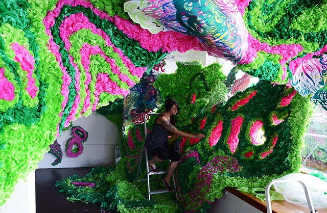 Read more about the article Pseudoscape: A Large Scale Art Installation by Crystal Wagner