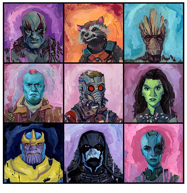 Read more about the article The Guardians of the Galaxy Art Print by Rich Pellegrino