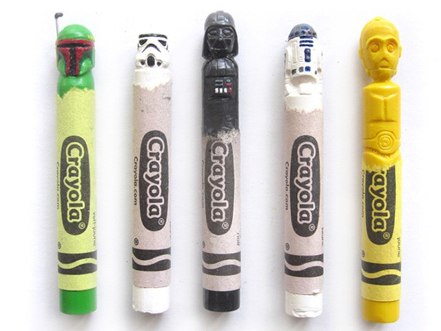 Read more about the article Hand-Carved Crayon Sculptures of Famous Pop Culture Characters