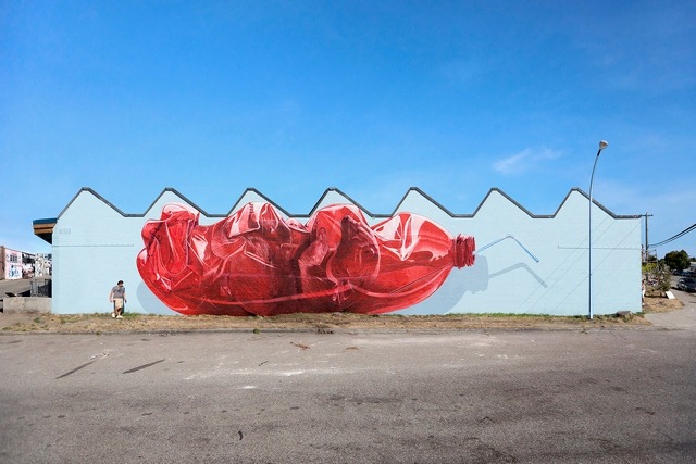 Read more about the article ‘Exhausting Machine’ is a Huge Street Art Mural by NEVERCREW