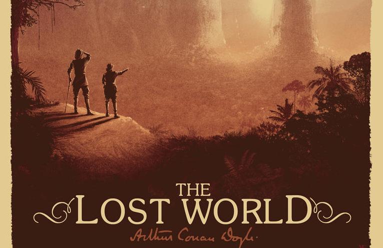 Read more about the article Sir Arthur Conan Doyle’s ‘The Lost World’ Art Print by Matt Ferguson