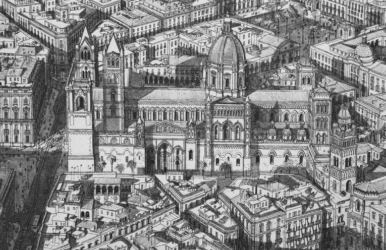 Read more about the article Intricate Cityscapes Drawn From Memory by Stefan Bleekrode